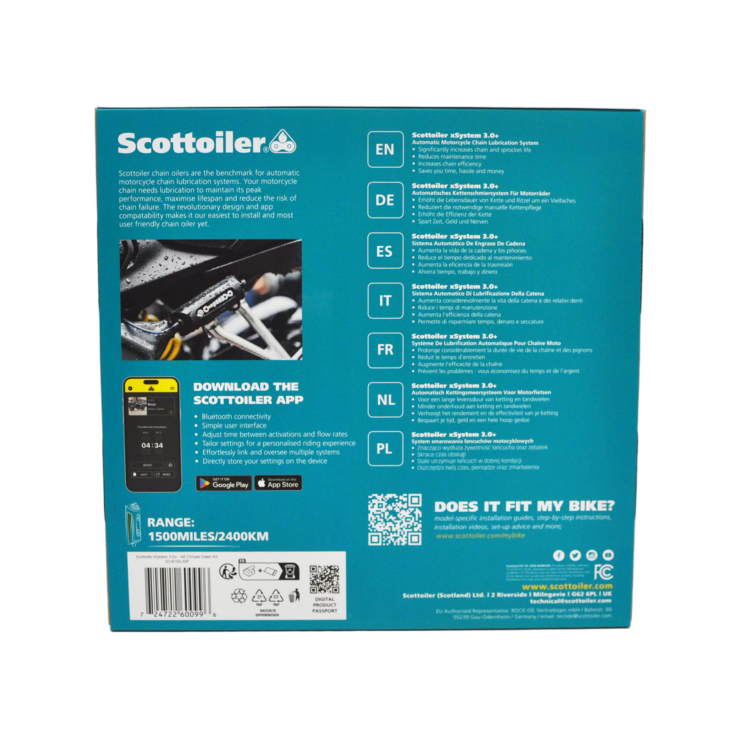 Scottoiler xSystème 3.0 + | Huileur de chaîne électronique avec contrôle Bluetooth – Image 13