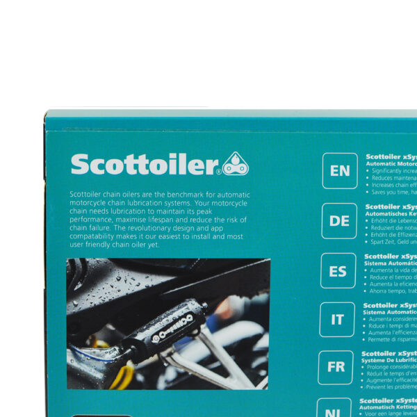 Scottoiler xSystem 3.0 + | Oliatore elettronico per catene con controllo Bluetooth - immagine 7