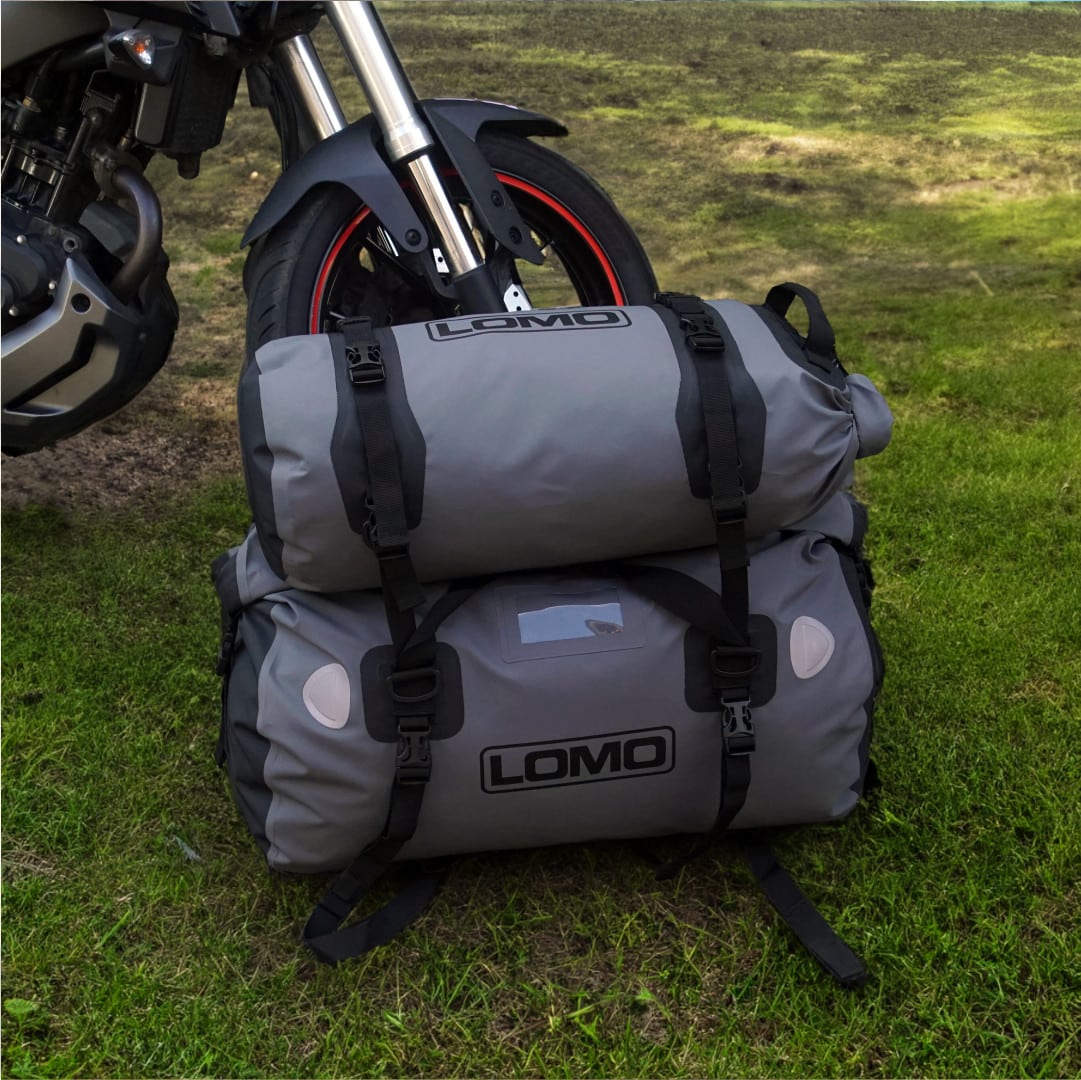 Borsa impermeabile roll-top Vizallo da 25 L per moto - immagine 6