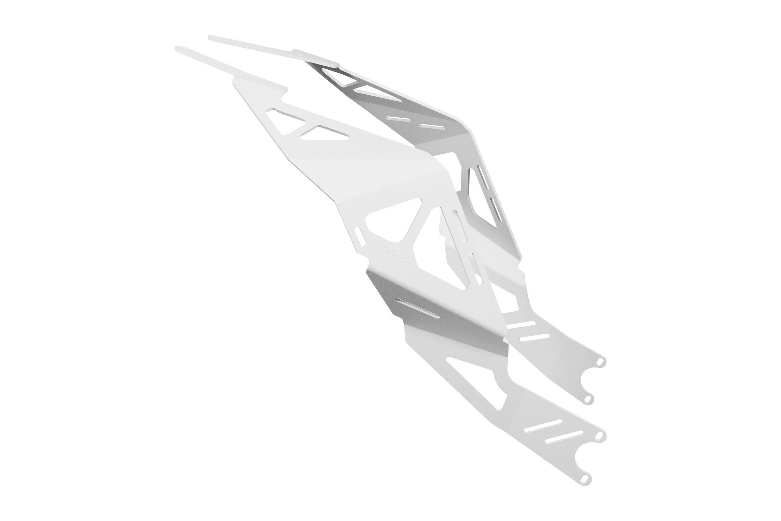 Side and Centre Pannier Rack White (Husqvarna Supermoto 701/Enduro 701) - Image 7