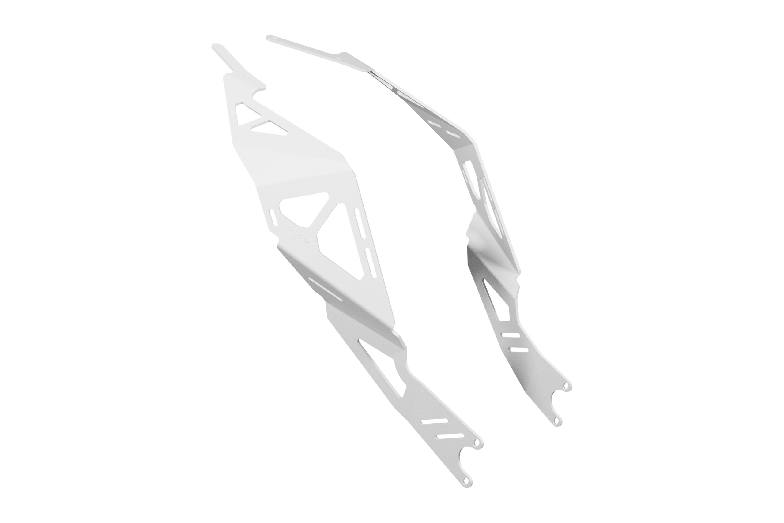 Side and Centre Pannier Rack White (Husqvarna Supermoto 701/Enduro 701) - Image 4