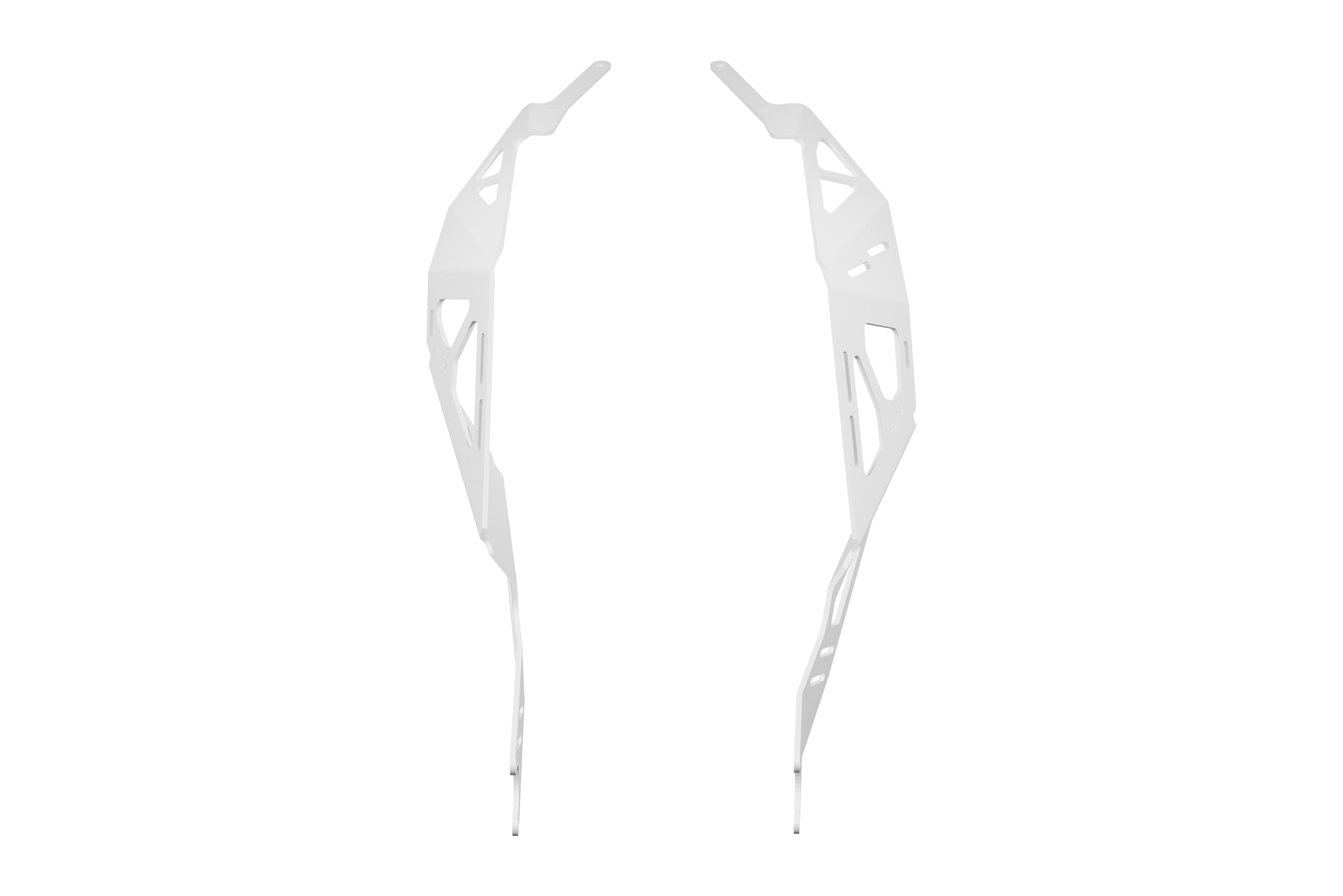 Side and Centre Pannier Rack White (Husqvarna Supermoto 701/Enduro 701) - Image 5