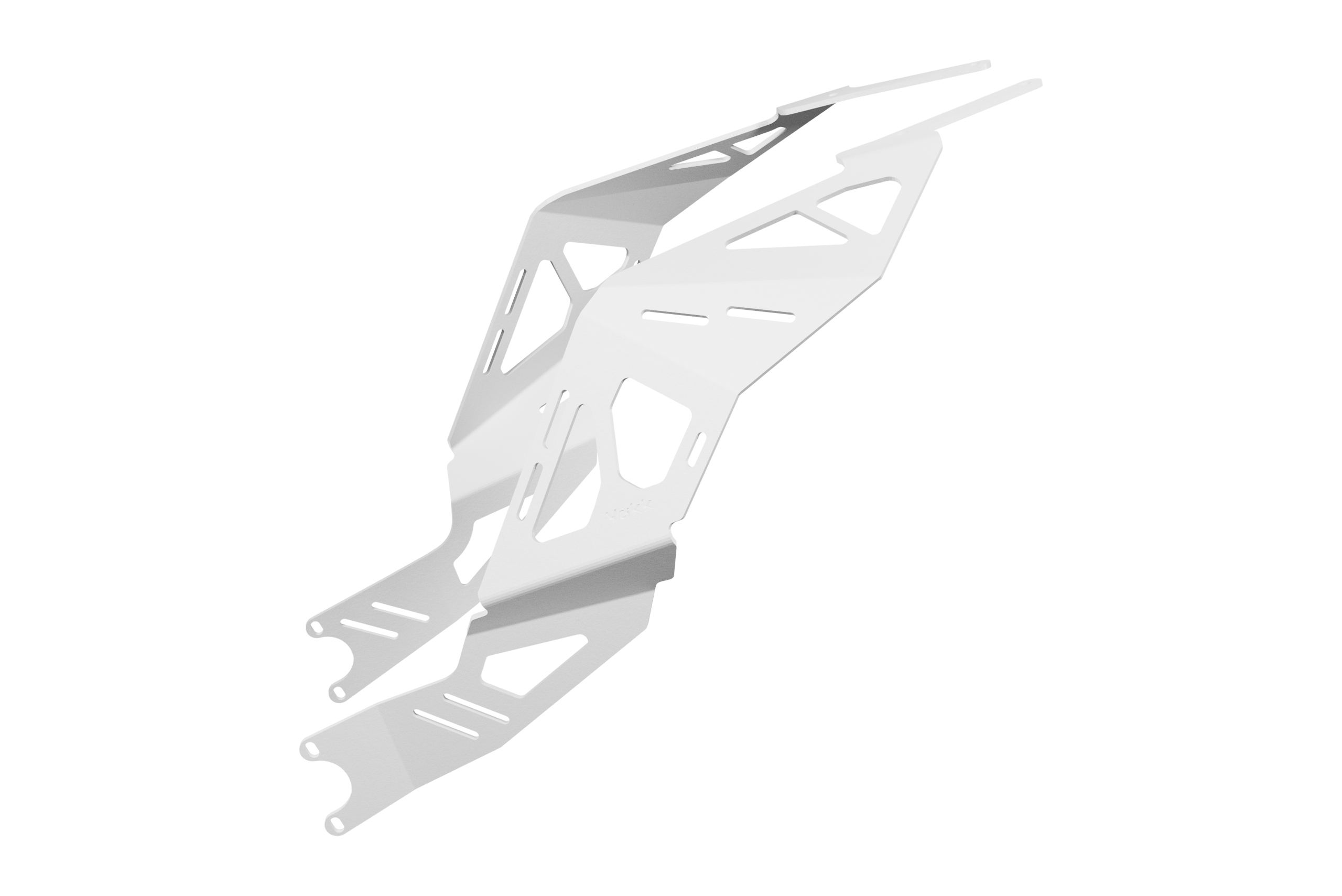 Side and Centre Pannier Rack White (Husqvarna Supermoto 701/Enduro 701) - Image 6